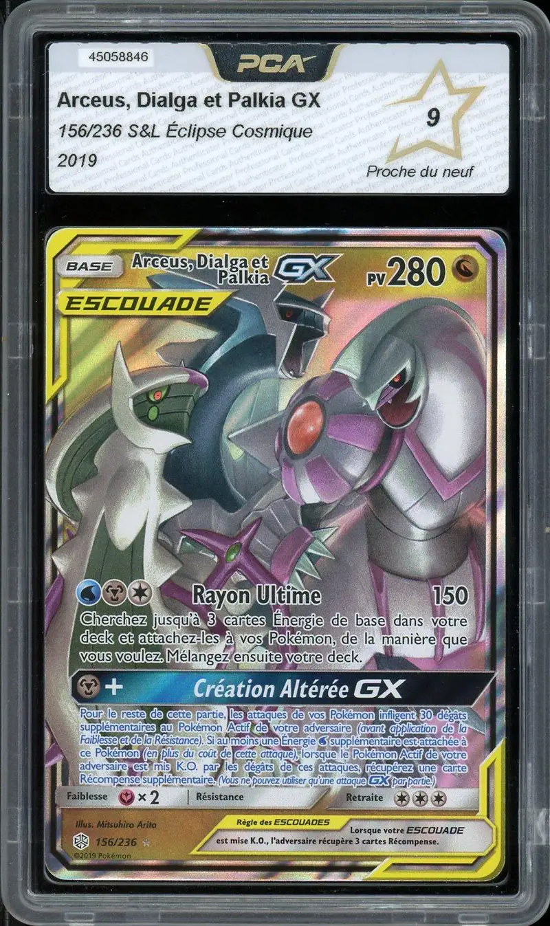PCA 9 Arceus, Dialga et Palkia Gx