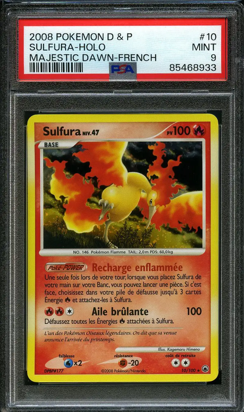 PSA 9 Sulfura Holo