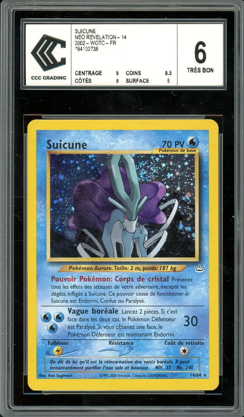 CCC 6 Suicune Holo