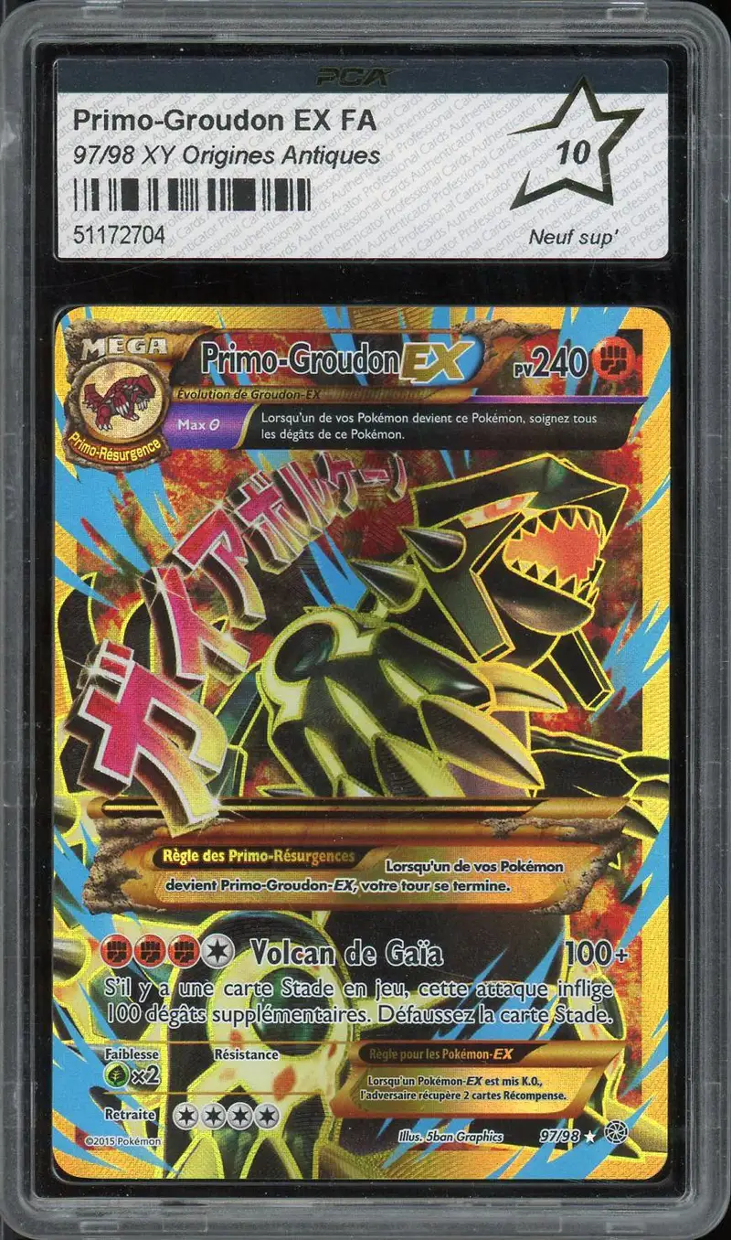 PCA 10 Primo-Groudon Ex