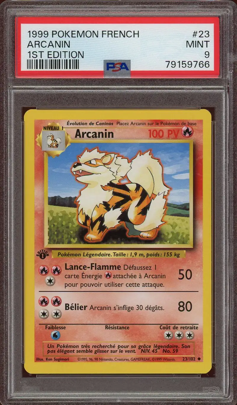 PSA 9 Arcanin