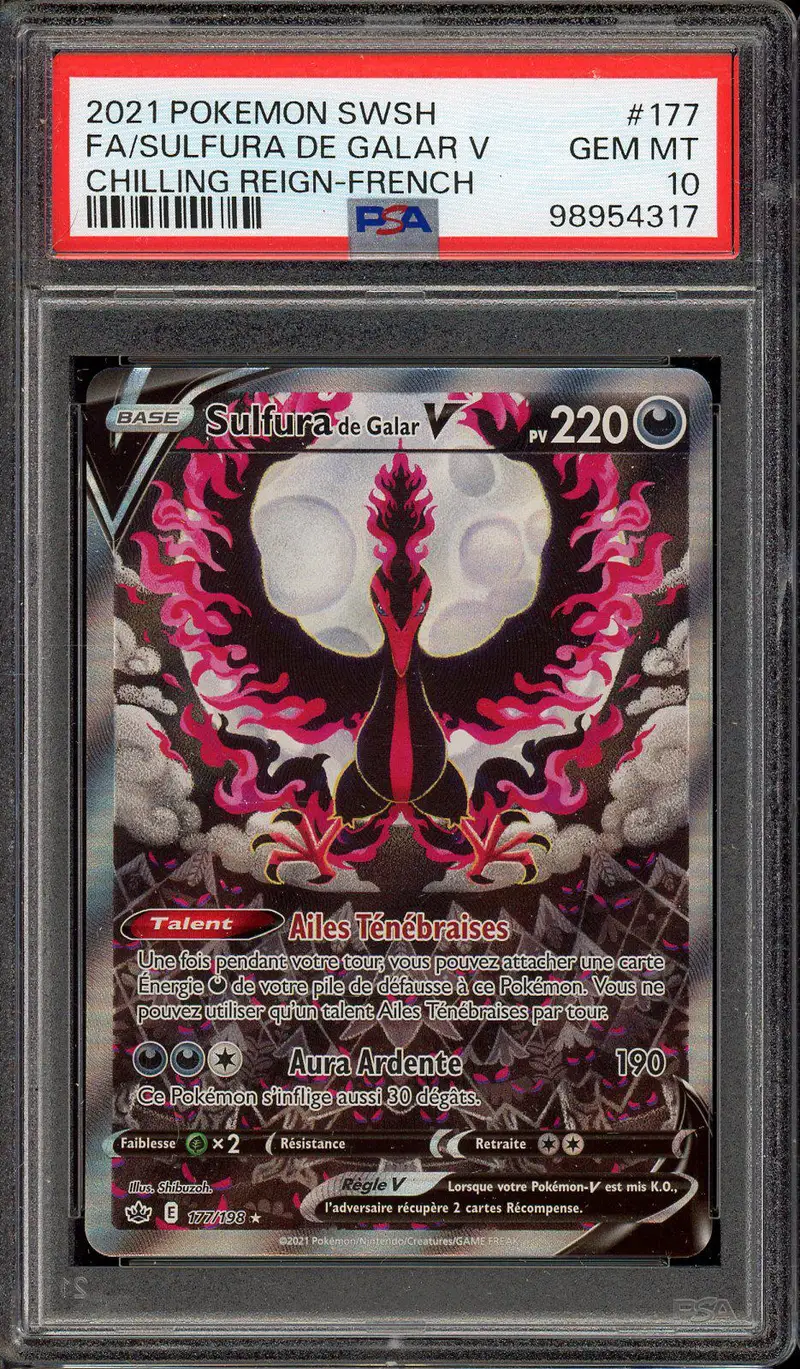PSA 10 Sulfura de Galar V