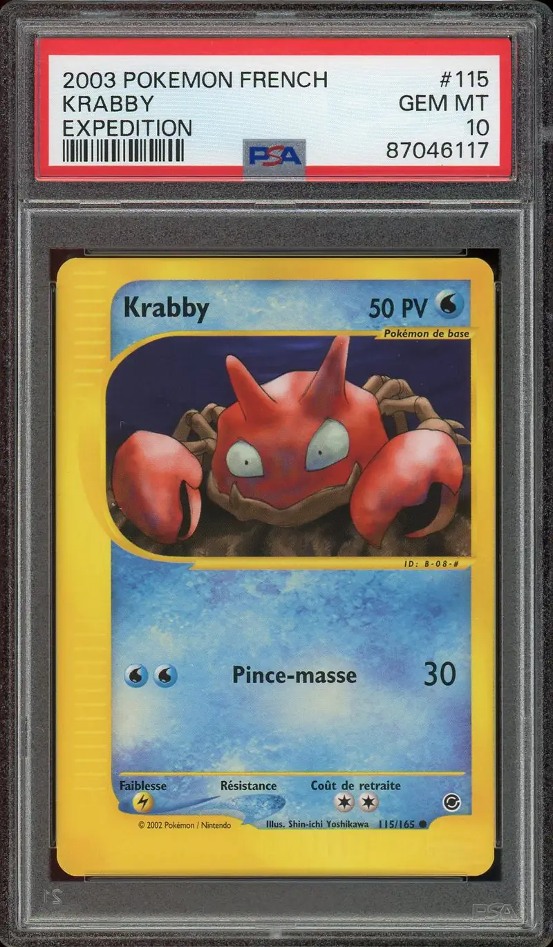 PSA 10 Krabby