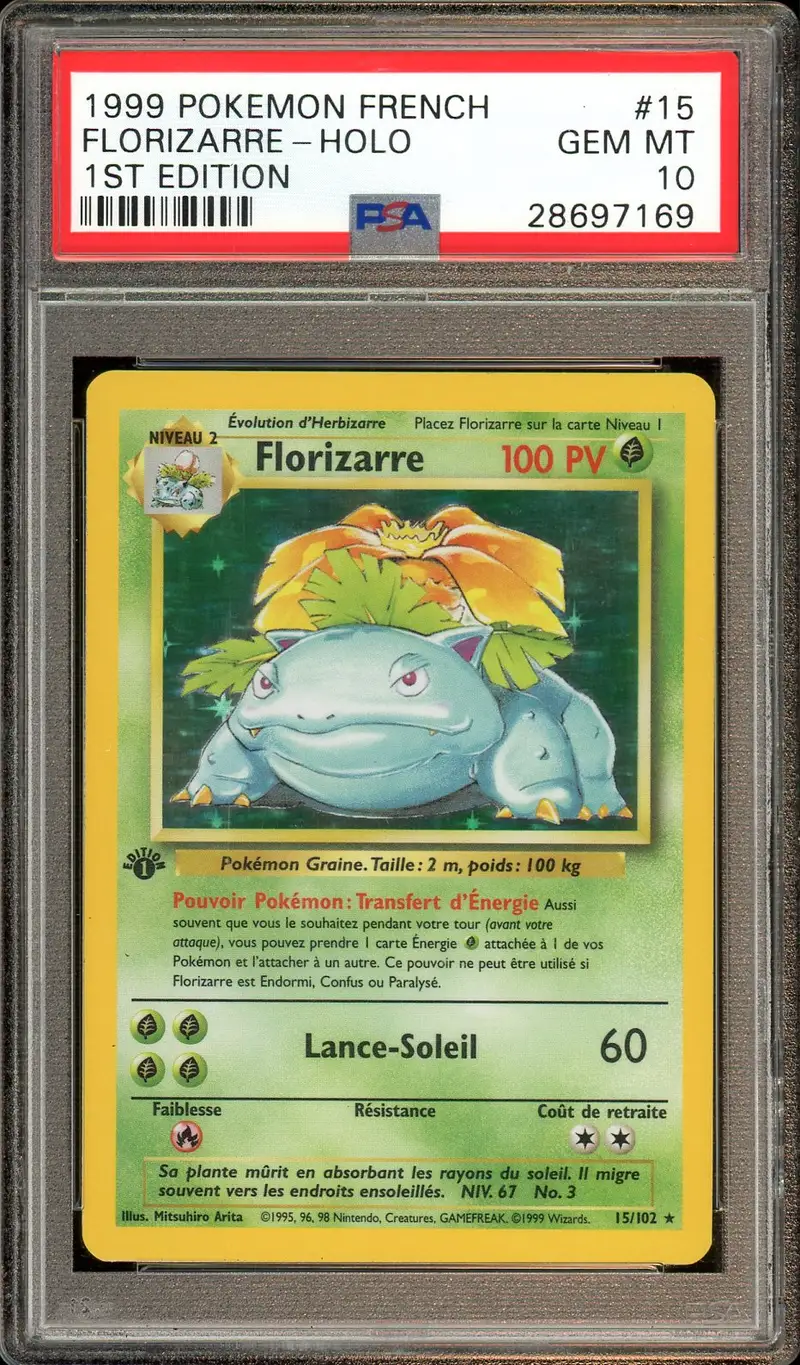 PSA 10 Florizarre Holo