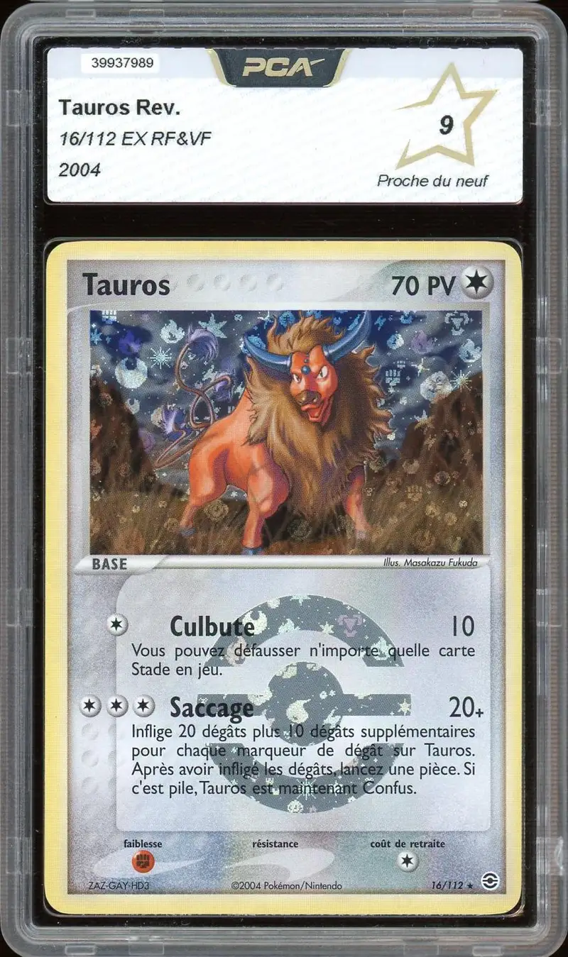 PCA 9 Tauros Holo Reverse