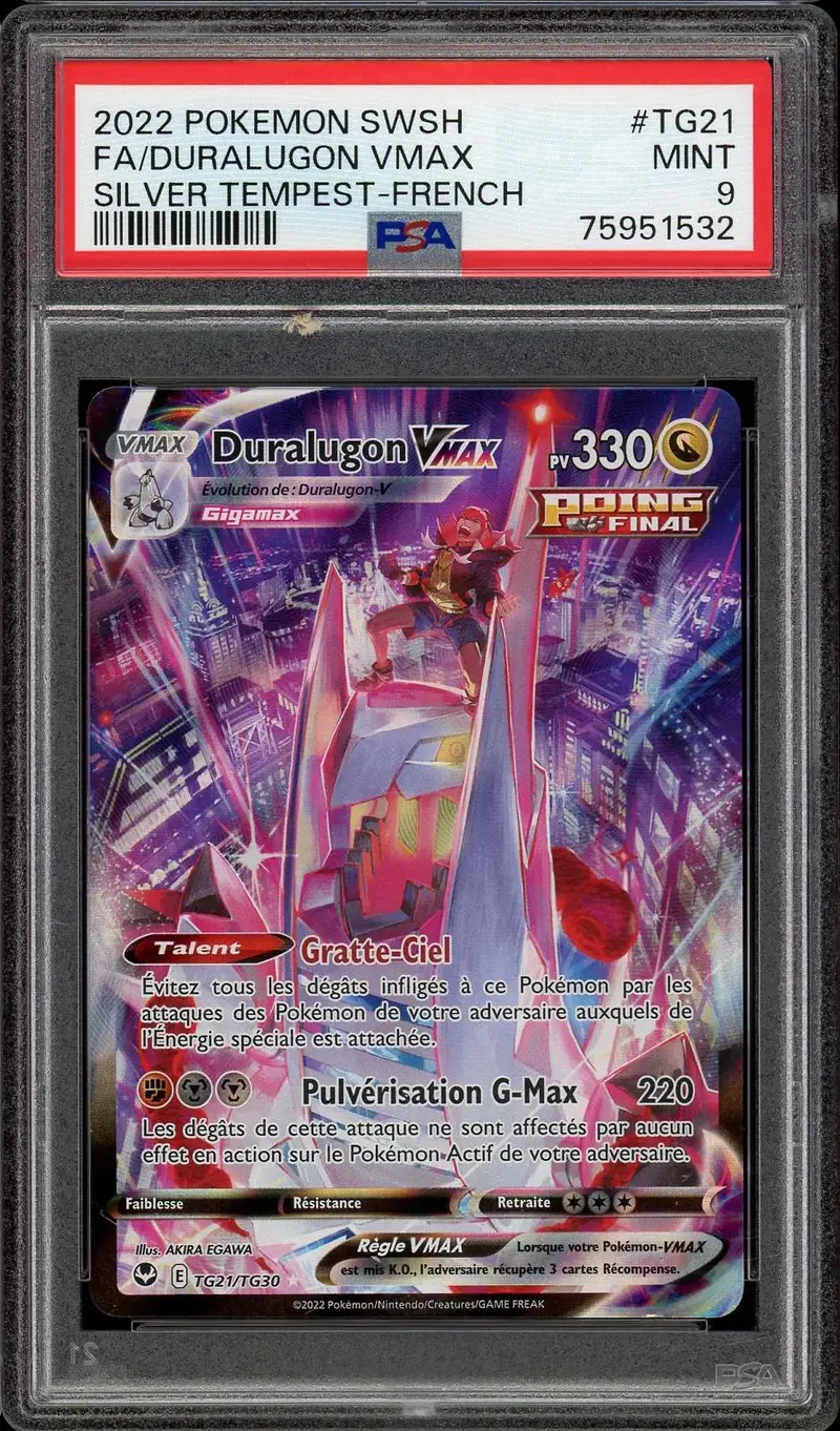 PSA 9 Duralugon VMax