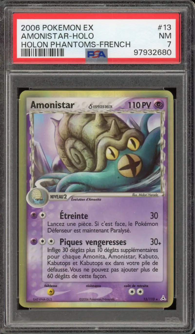 PSA 7 Amonistar Holo