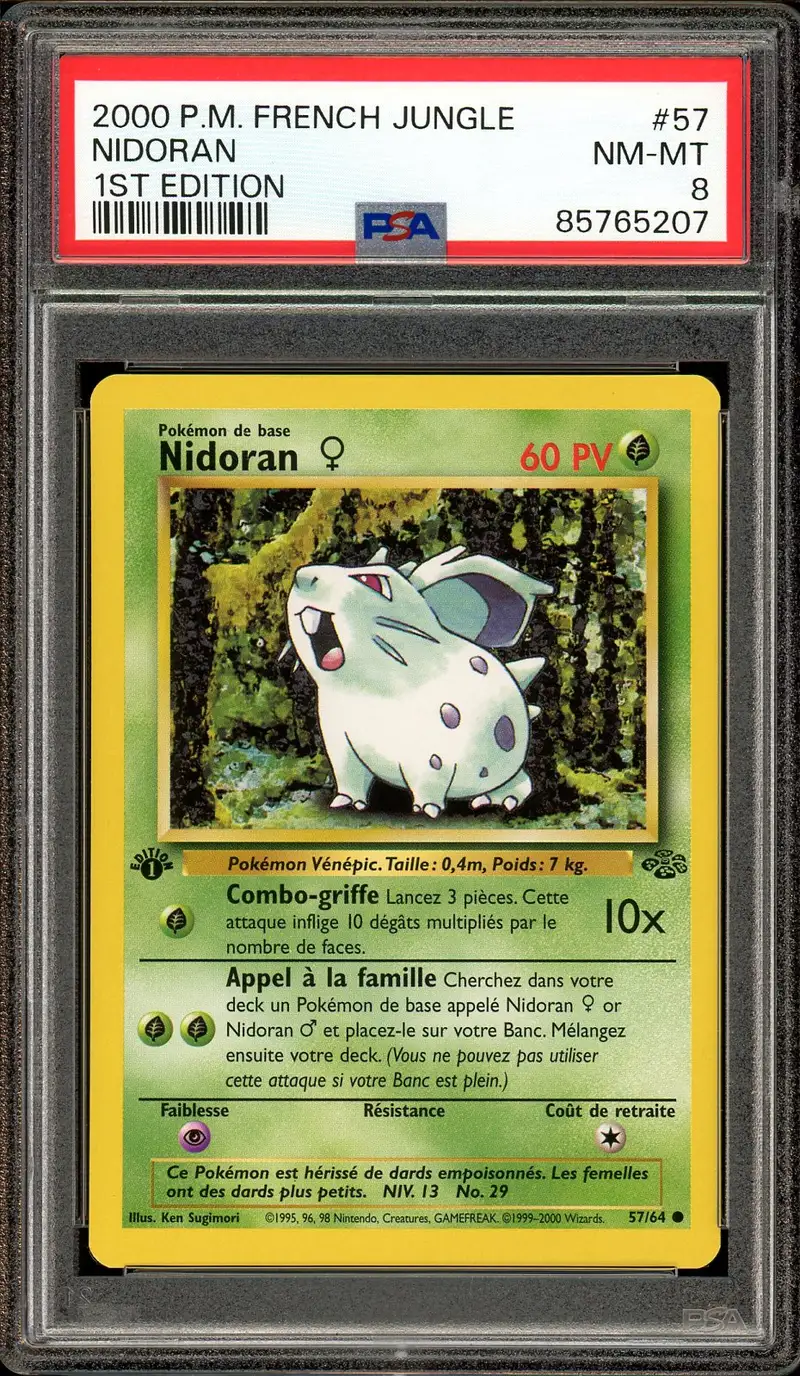 PSA 8 Nidoran F