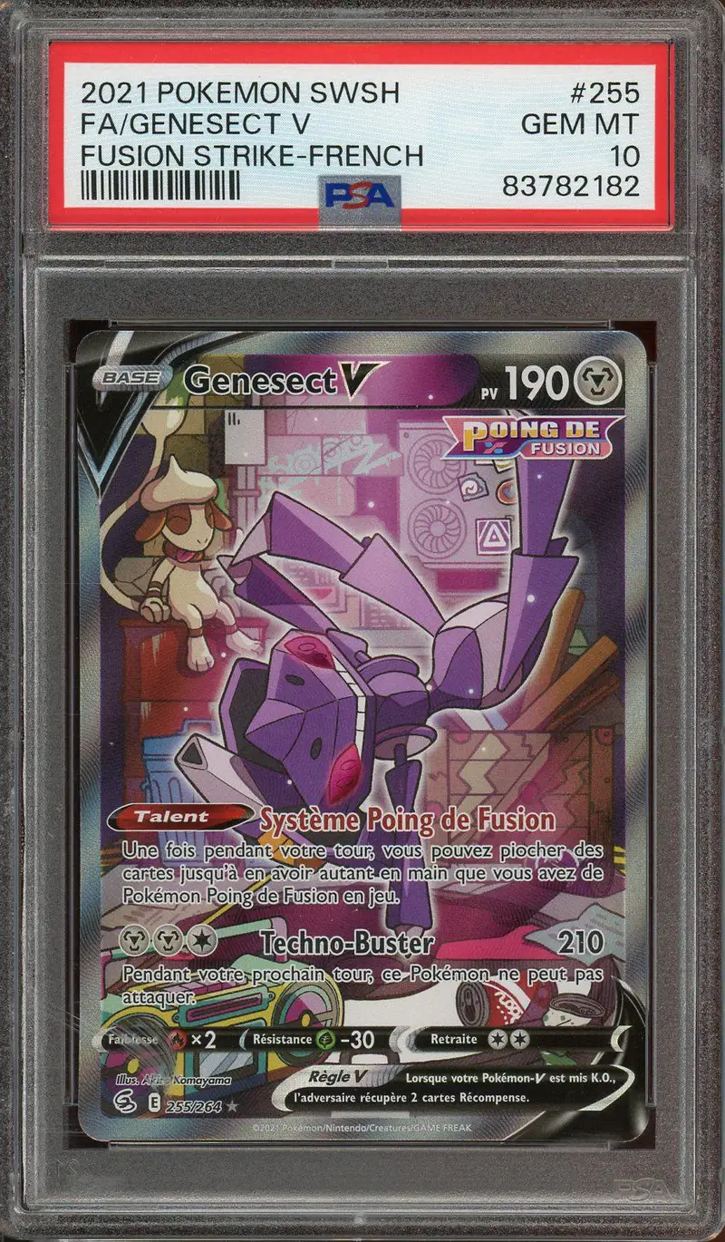 PSA 10 Genesect V