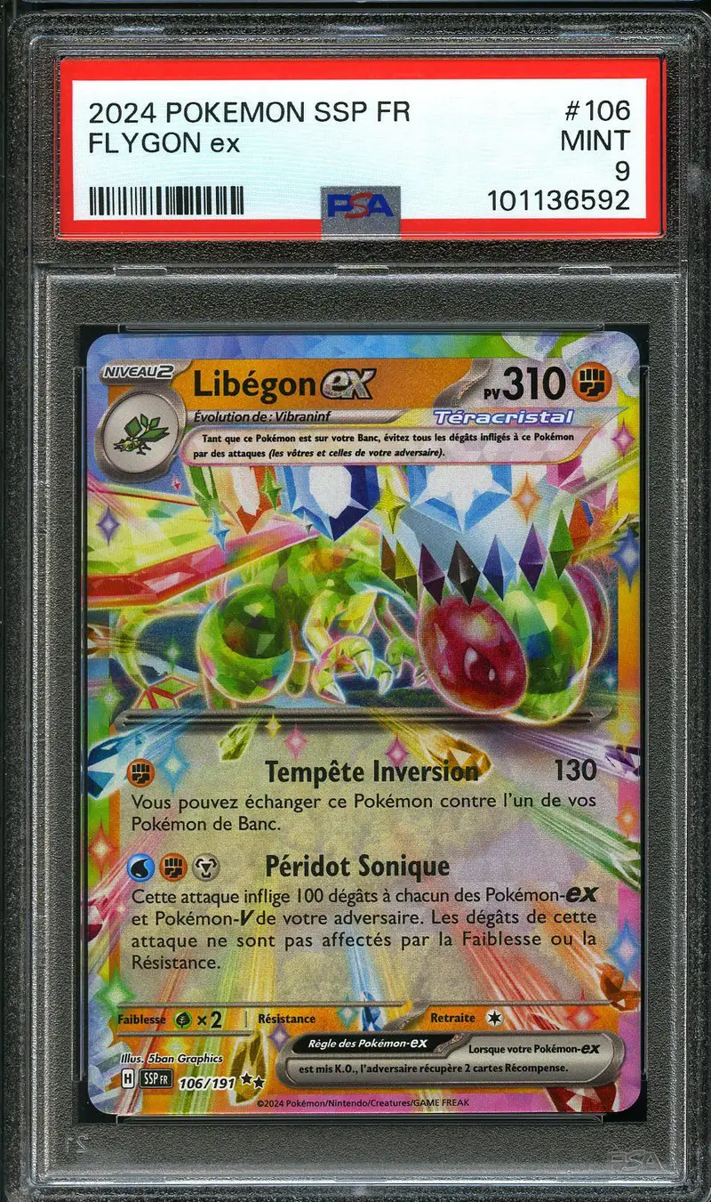 PSA 9 Libégon Ex