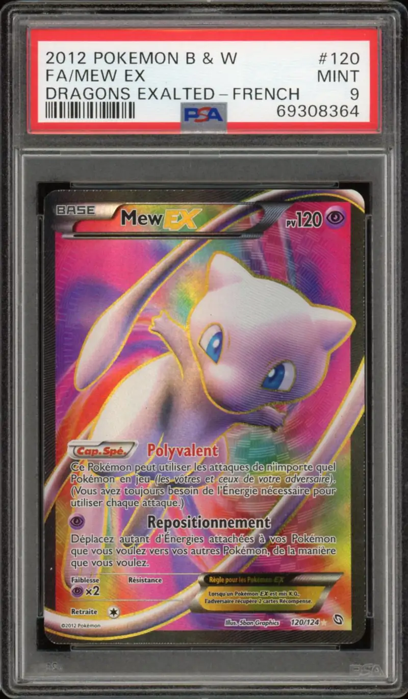 PSA 9 Mew Ex