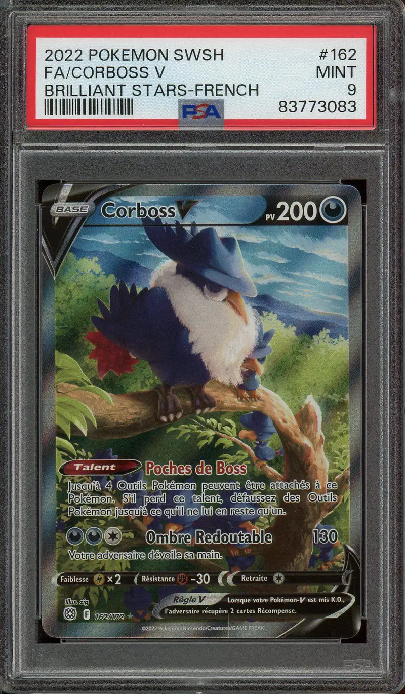 PSA 9 Corboss V