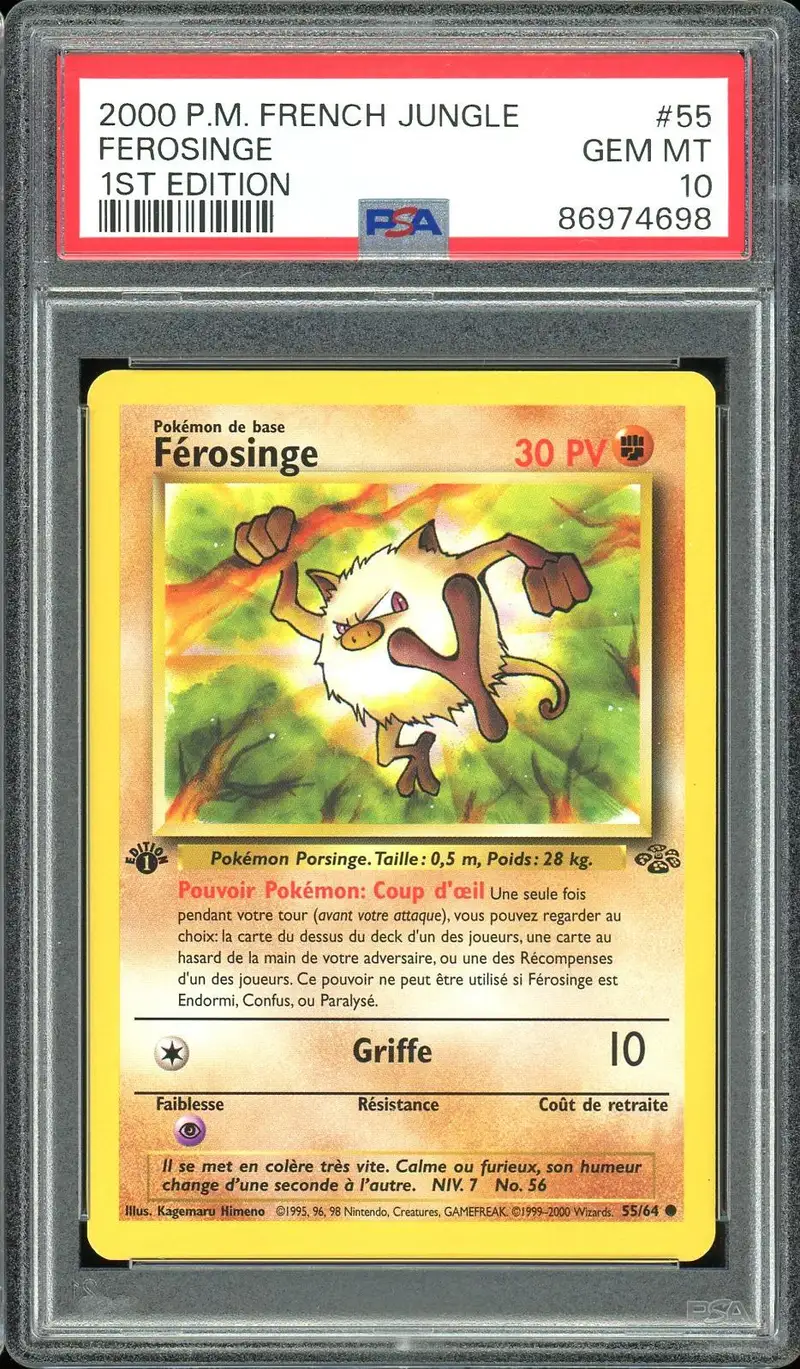 PSA 10 Férosinge