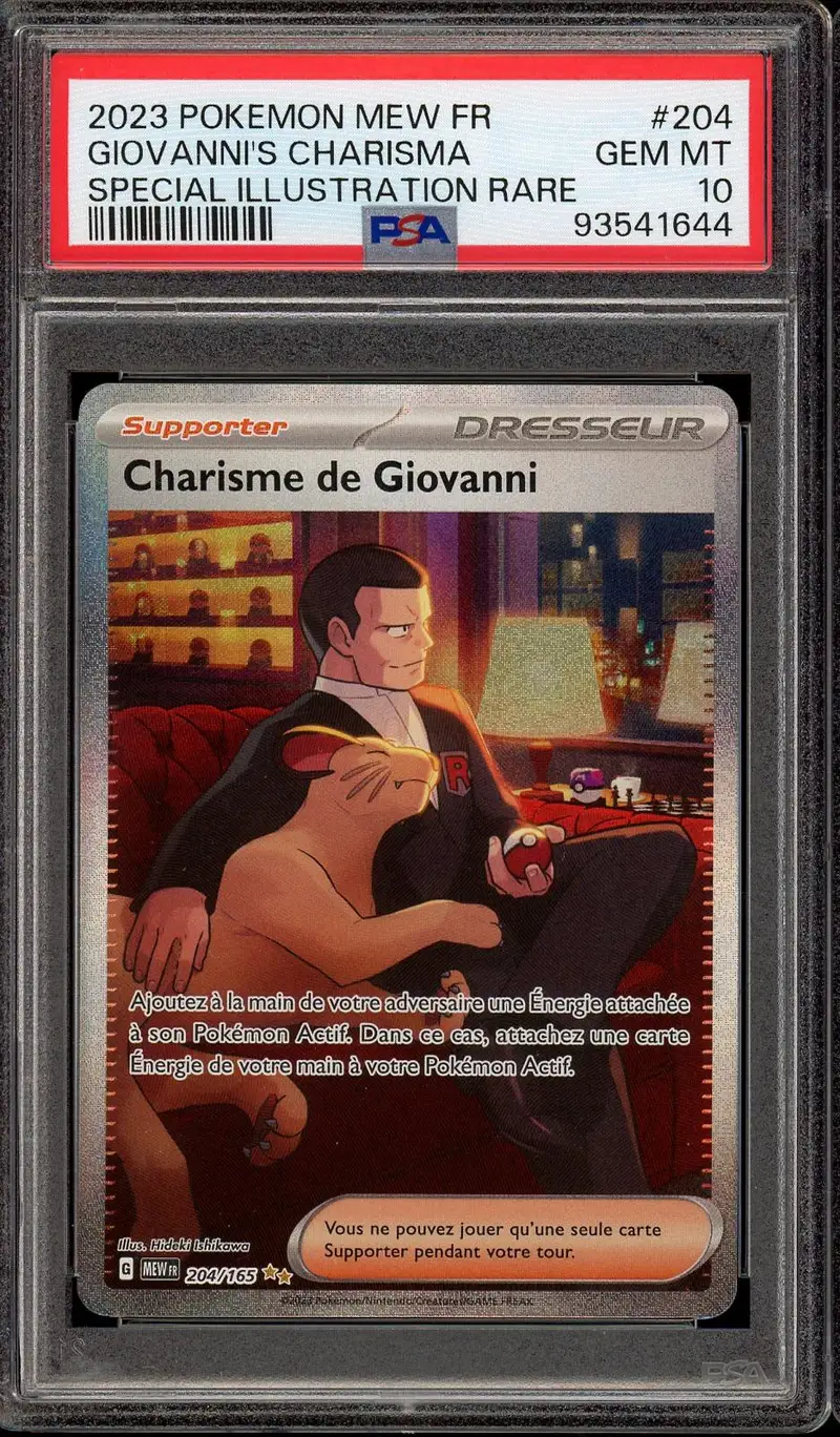 PSA 10 Charisme de Giovanni