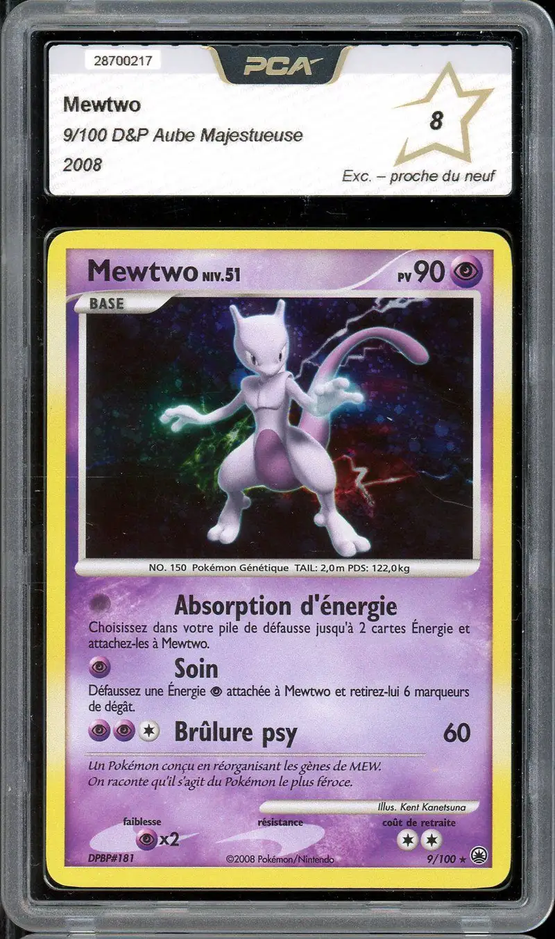 PCA 8 Mewtwo Holo