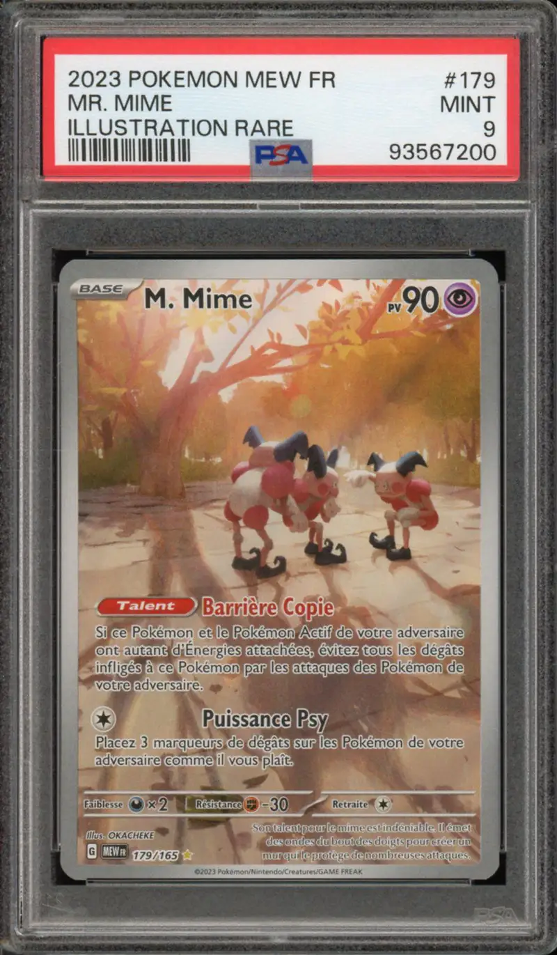 PSA 9 M. Mime