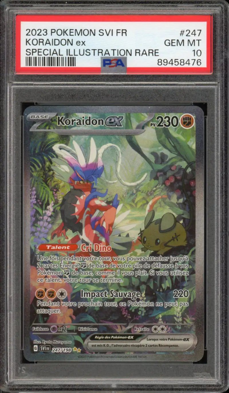 PSA 10 Koraidon Ex