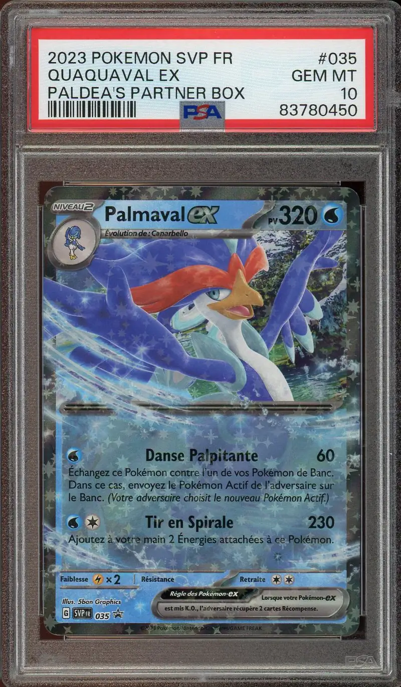PSA 10 Palmaval Ex