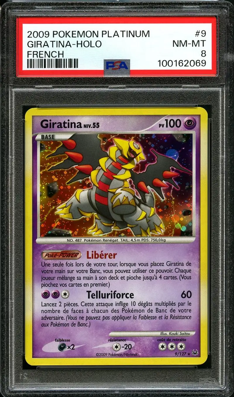 PSA 8 Giratina Holo