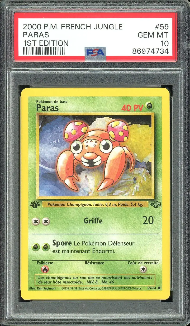 PSA 10 Paras
