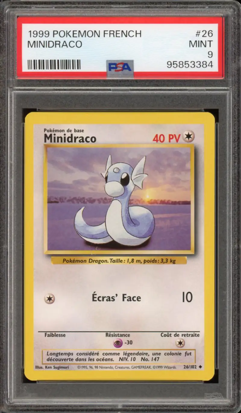 PSA 9 Minidraco