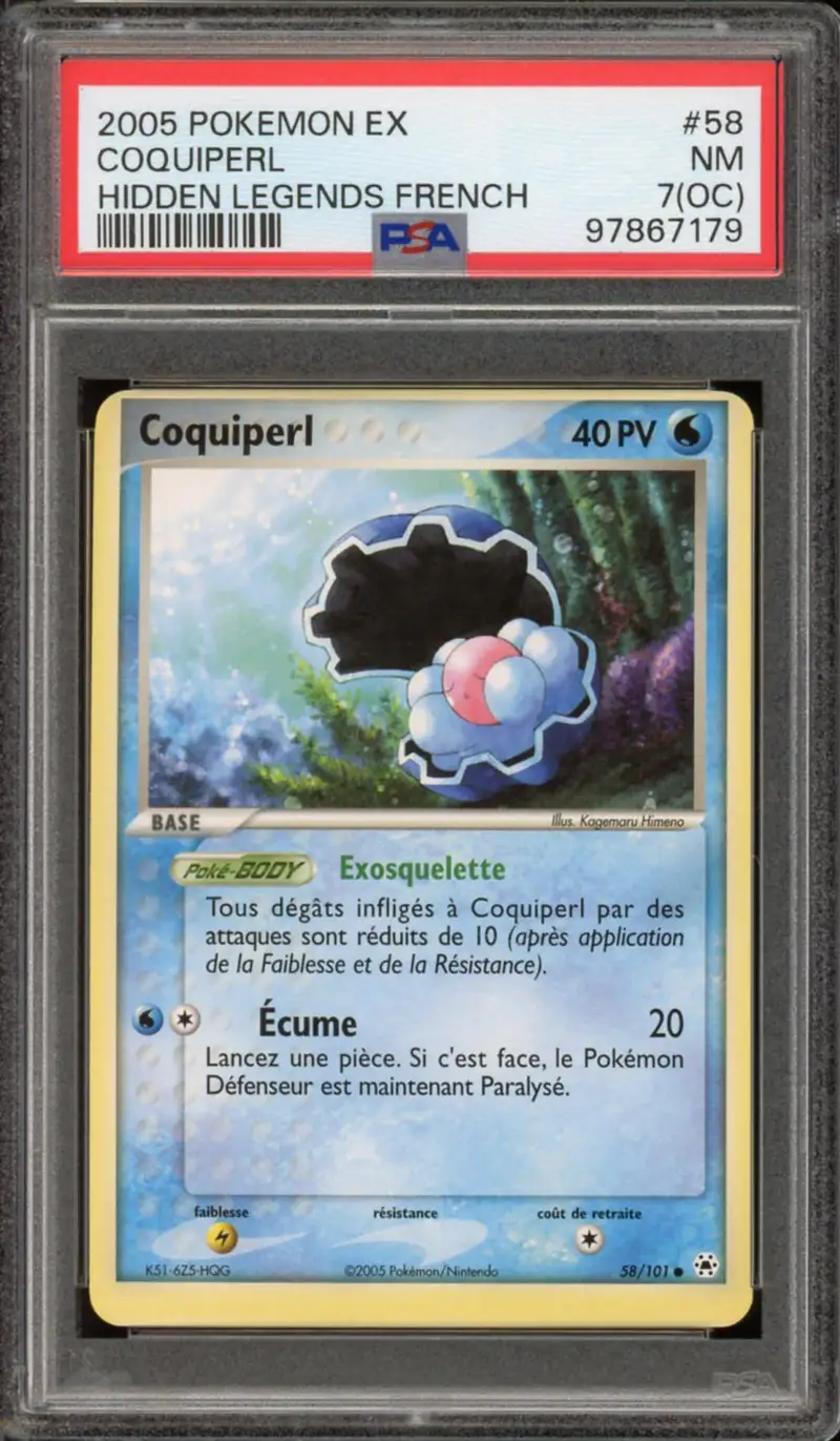 PSA 7 Coquiperl