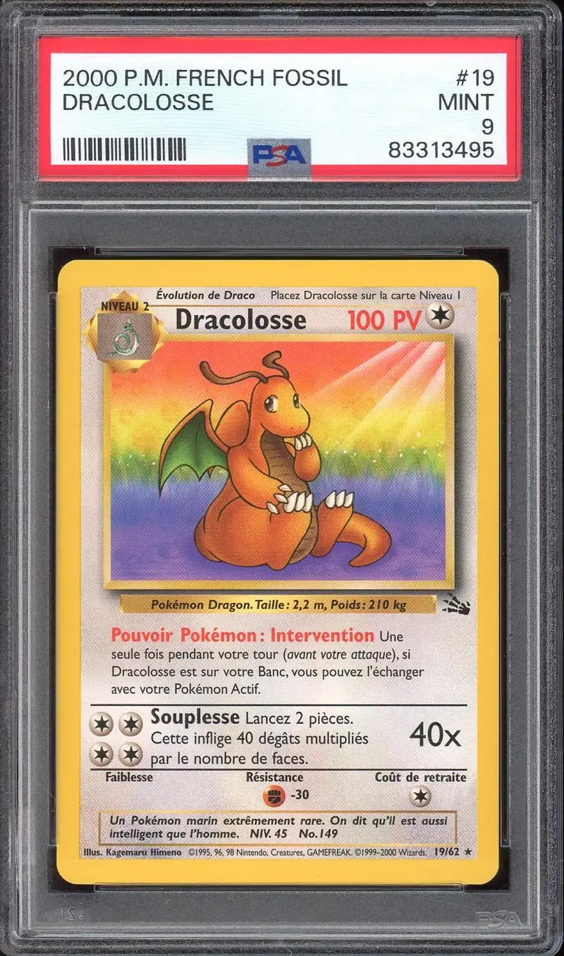 PSA 9 Dracolosse