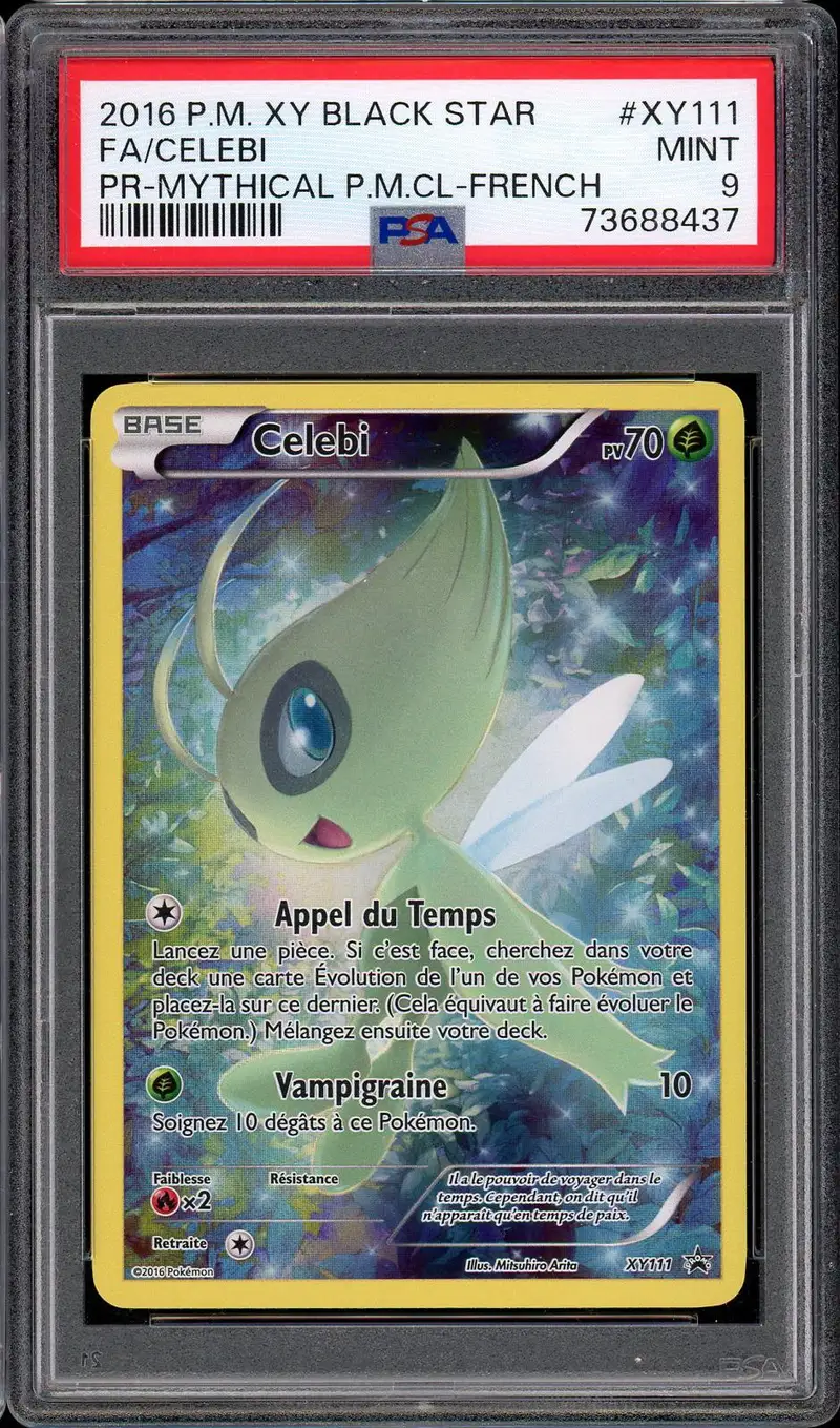 PSA 9 Celebi