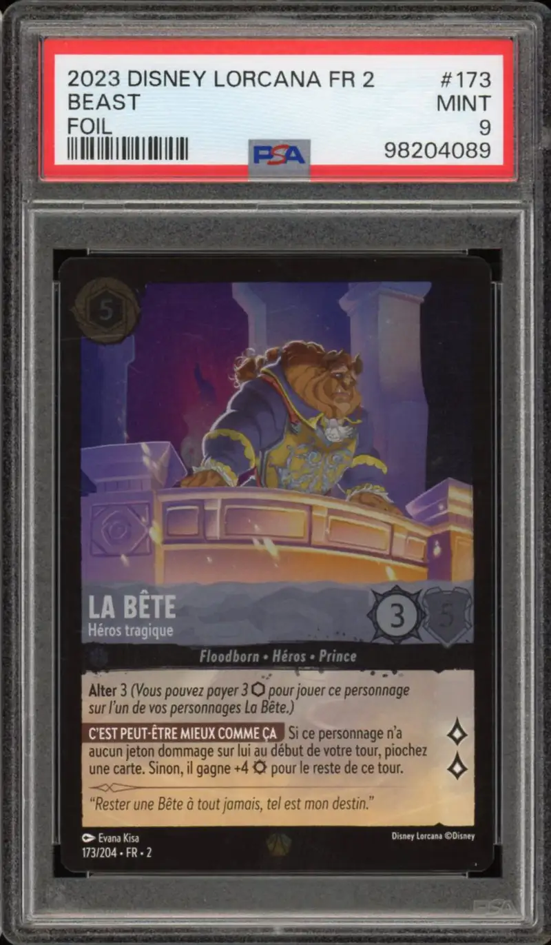 PSA 9 La Bête Foil