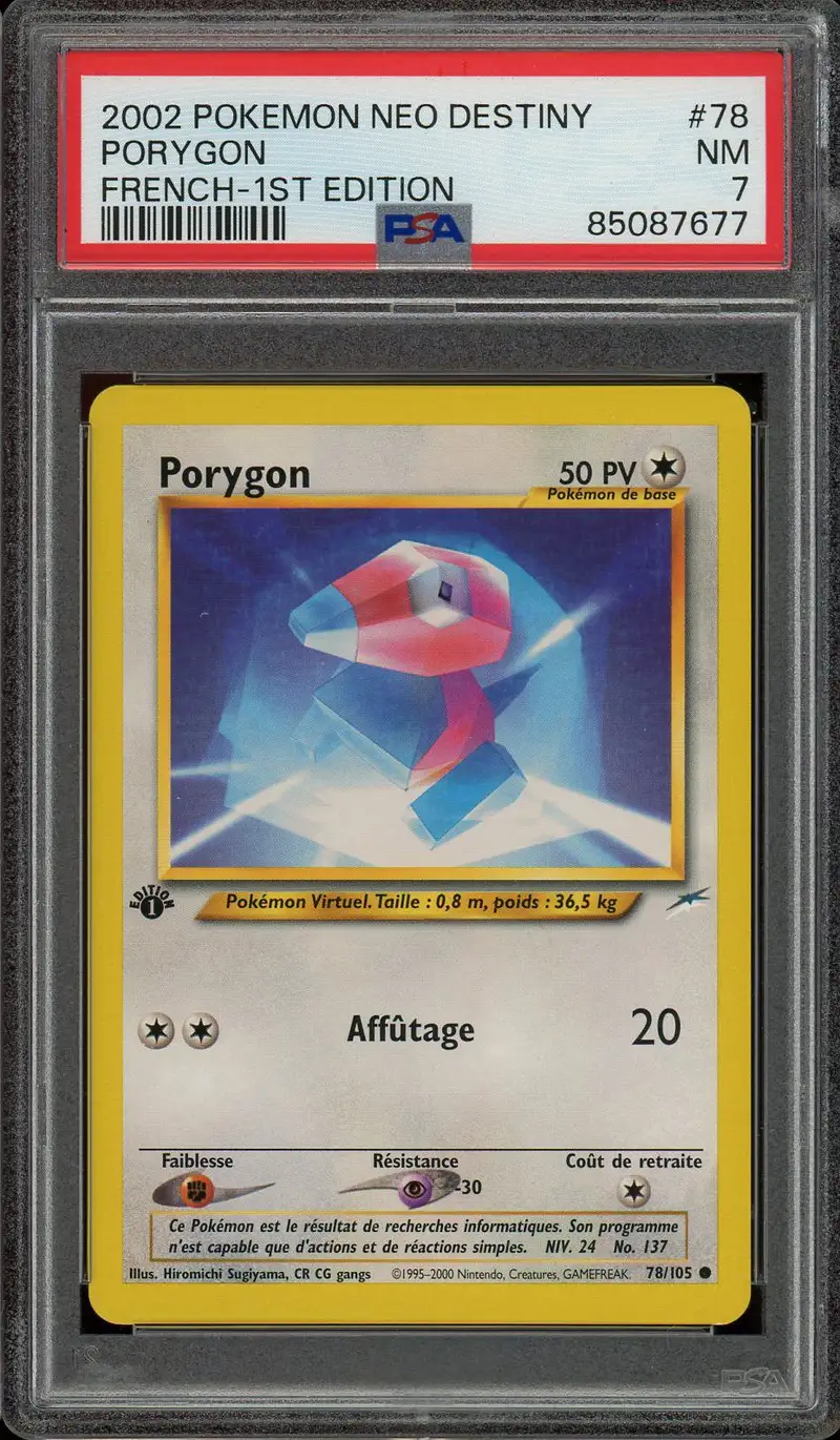 PSA 7 Porygon