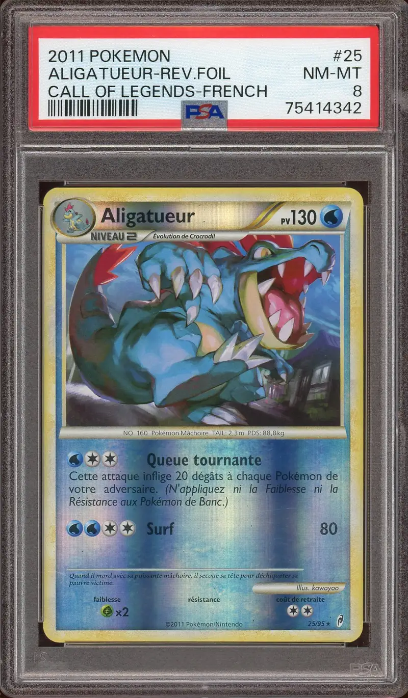 PSA 8 Aligatueur Reverse