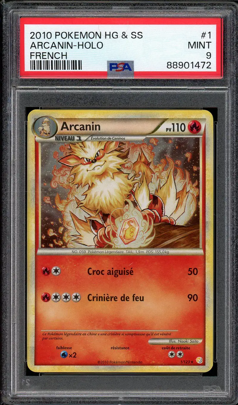 PSA 9 Arcanin Holo