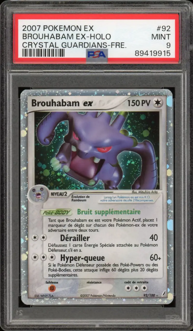 PSA 9 Brouhabam Ex