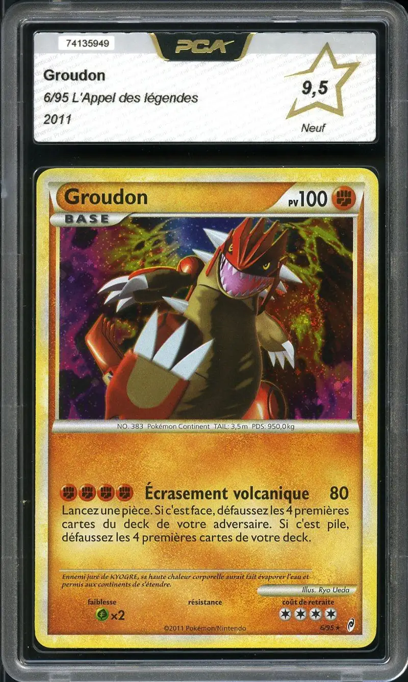 PCA 9.5 Groudon Holo