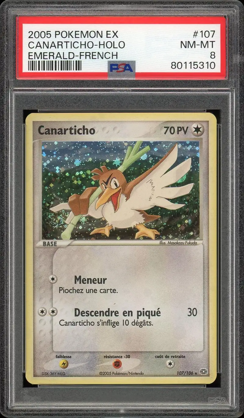 PSA 8 Canarticho Holo