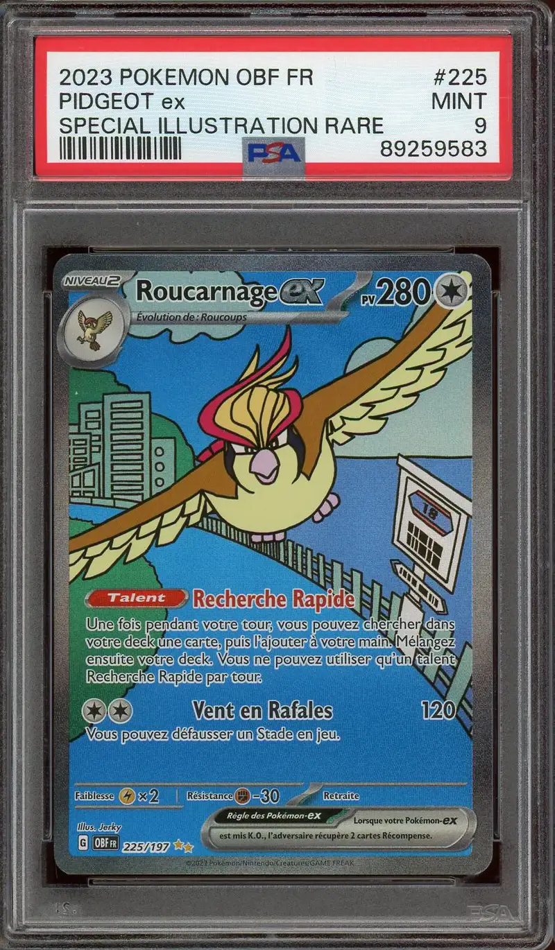 PSA 9 Roucarnage Ex