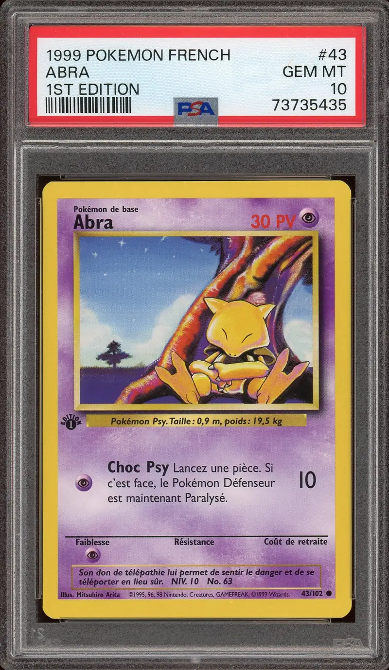 PSA 10 Abra