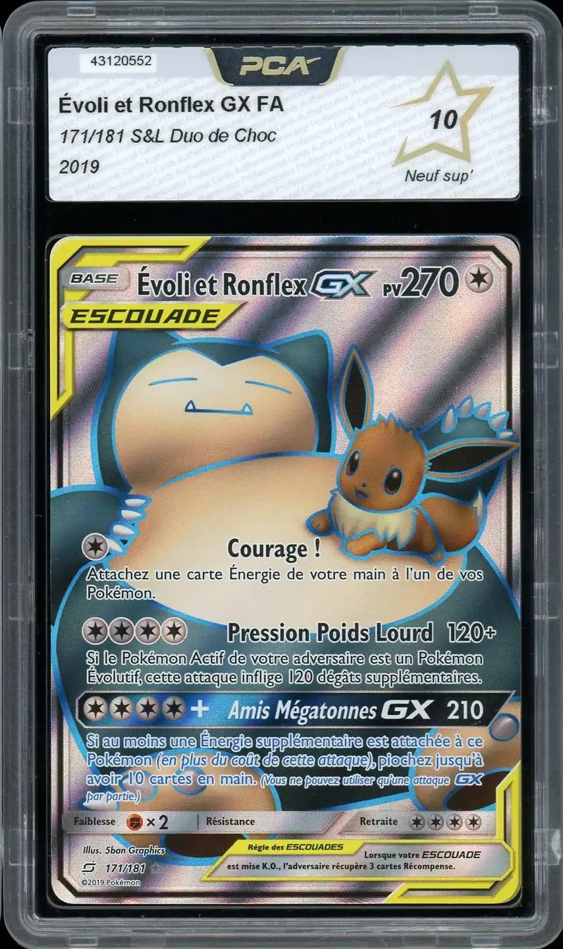 PCA 10 Evoli et Ronflex Gx
