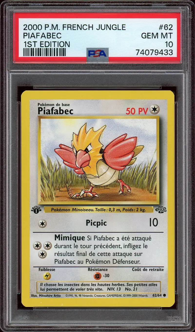 PSA 10 Piafabec