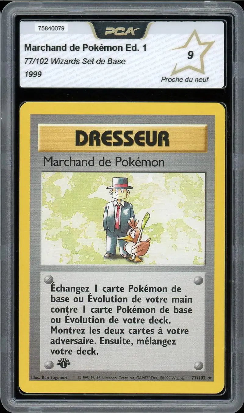 PCA 9 Marchand de Pokémon