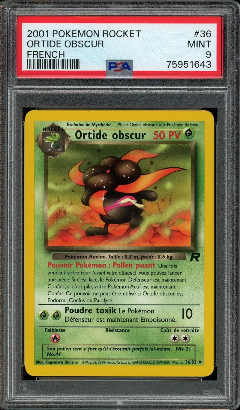 PSA 9 Ortide Obscur