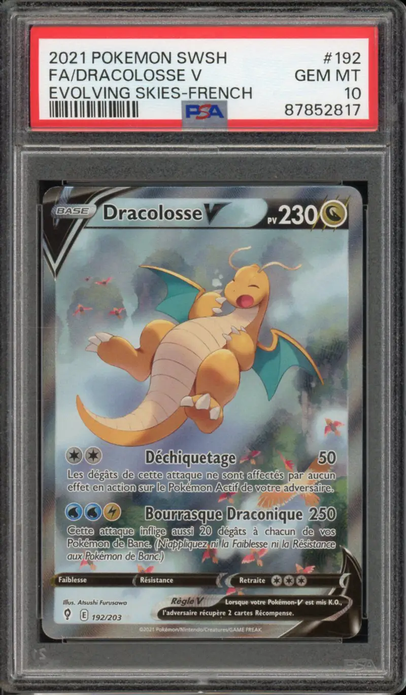 PSA 10 Dracolosse V