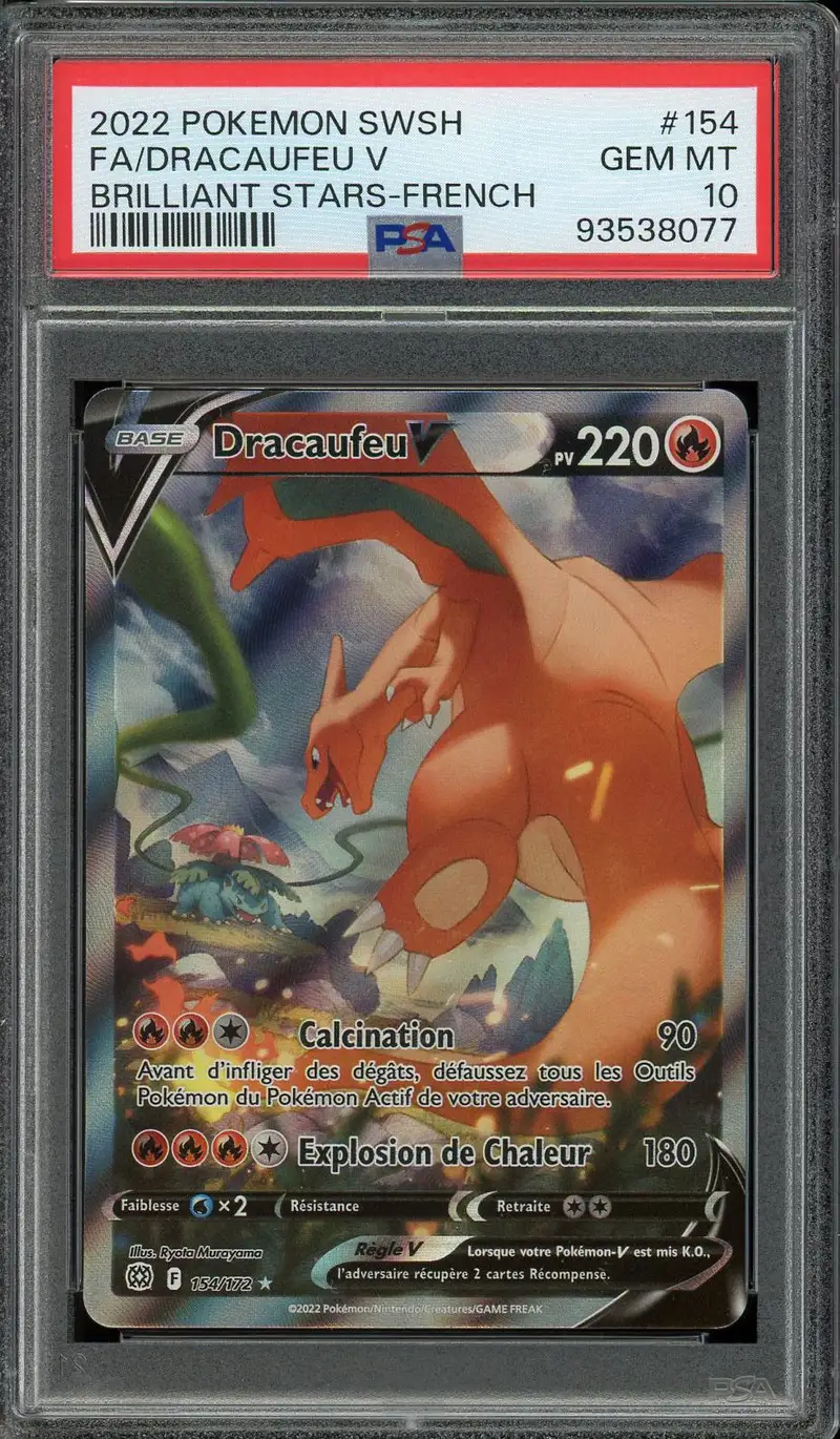 PSA 10 Dracaufeu V