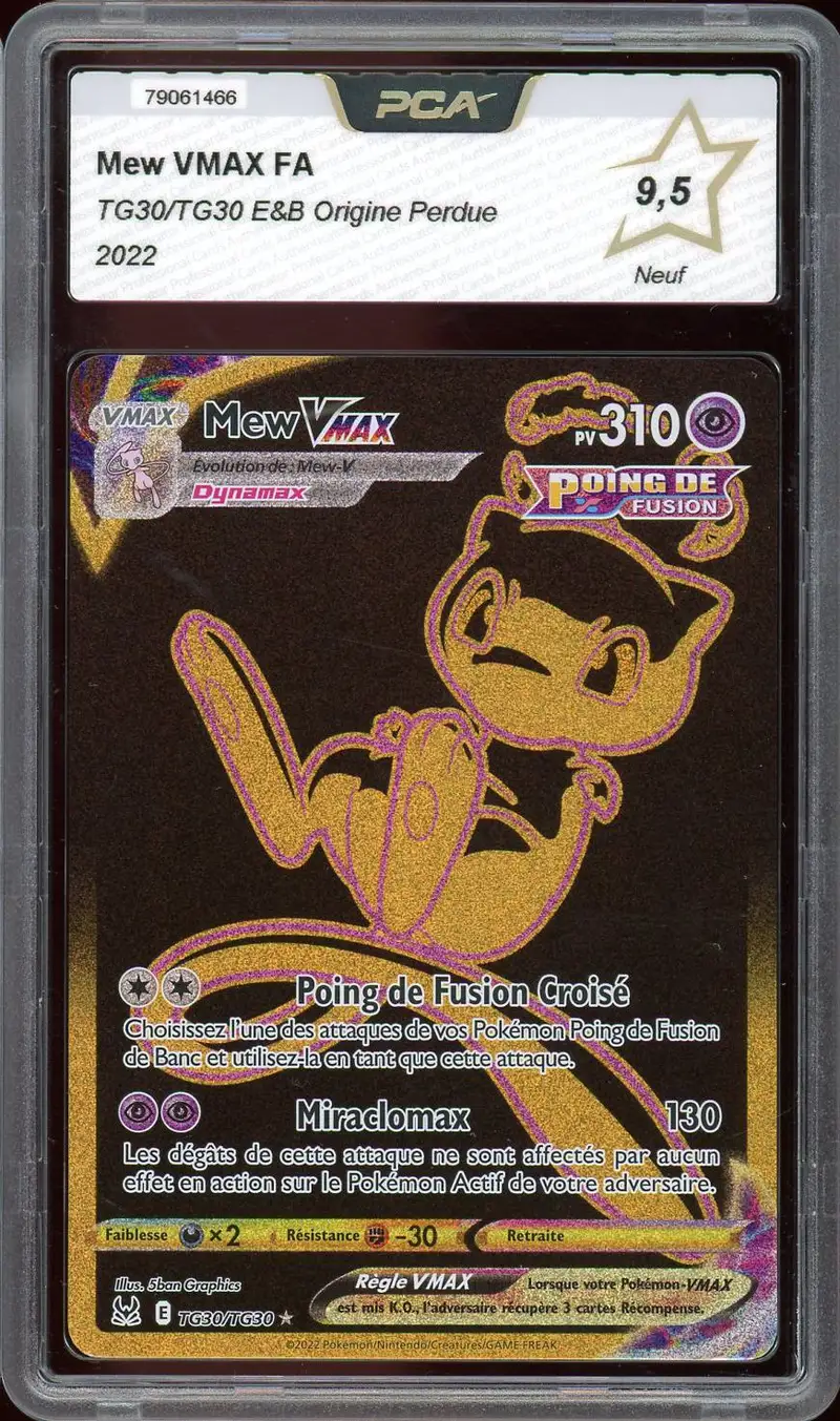 PCA 9.5 Mew VMax Gold