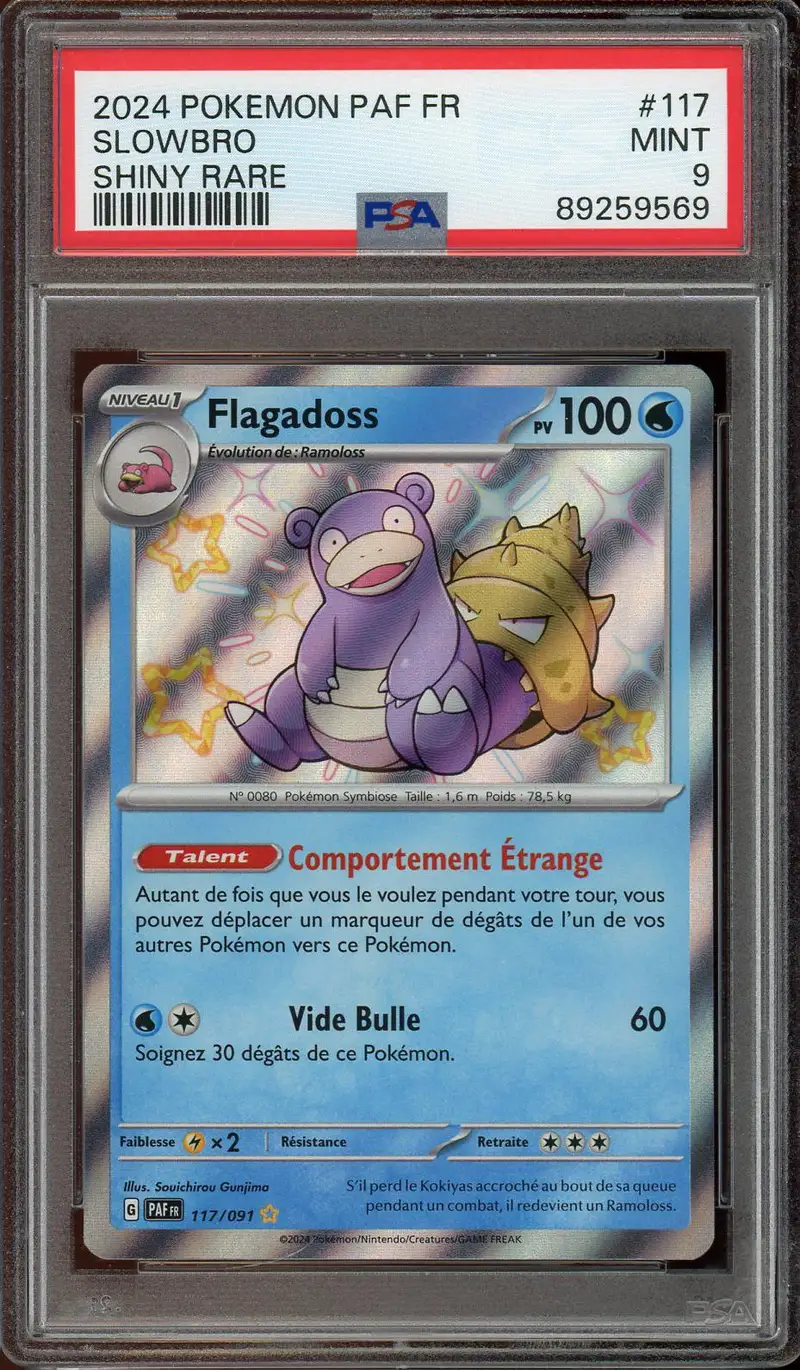 PSA 9 Flagadoss Holo
