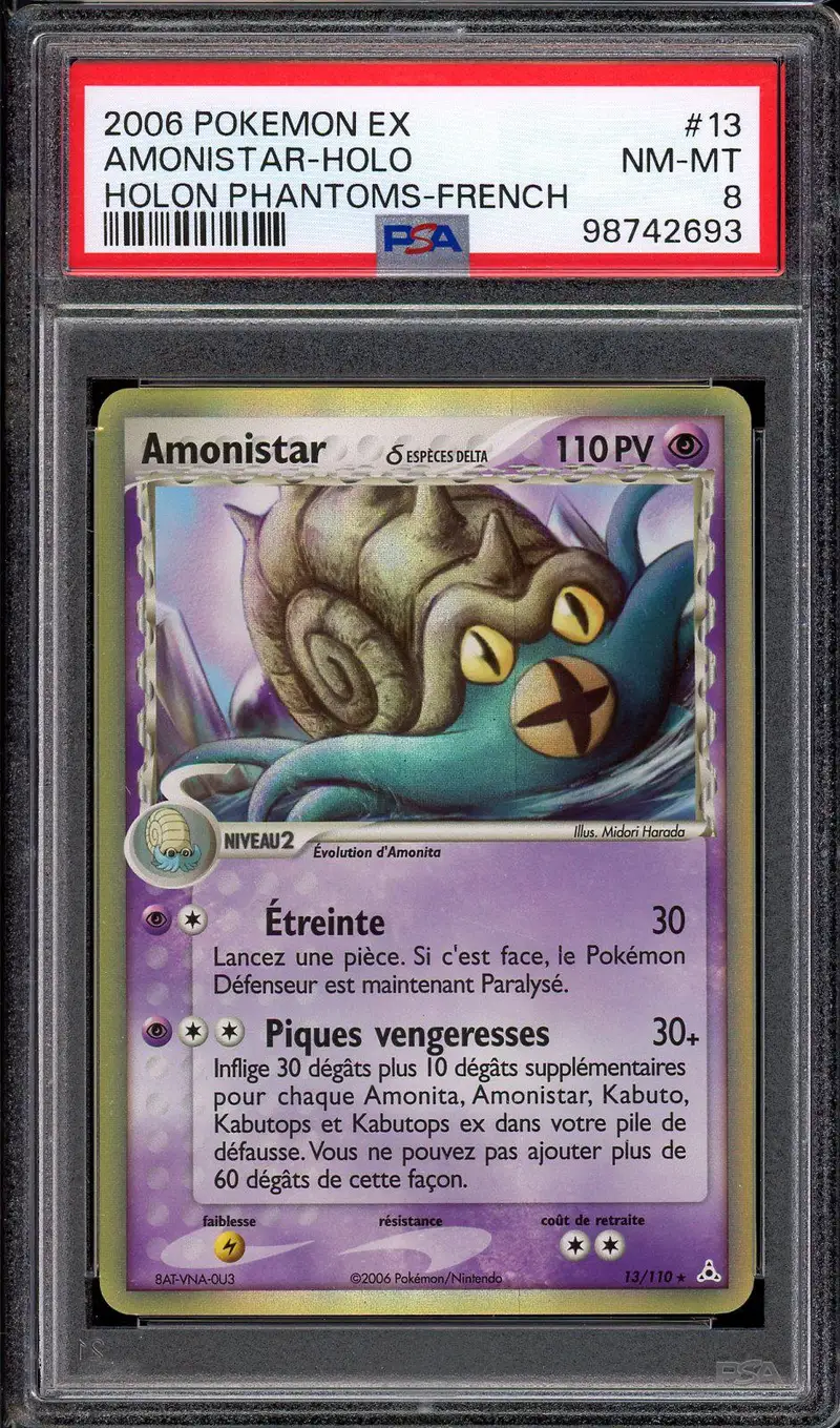 PSA 8 Amonistar Holo