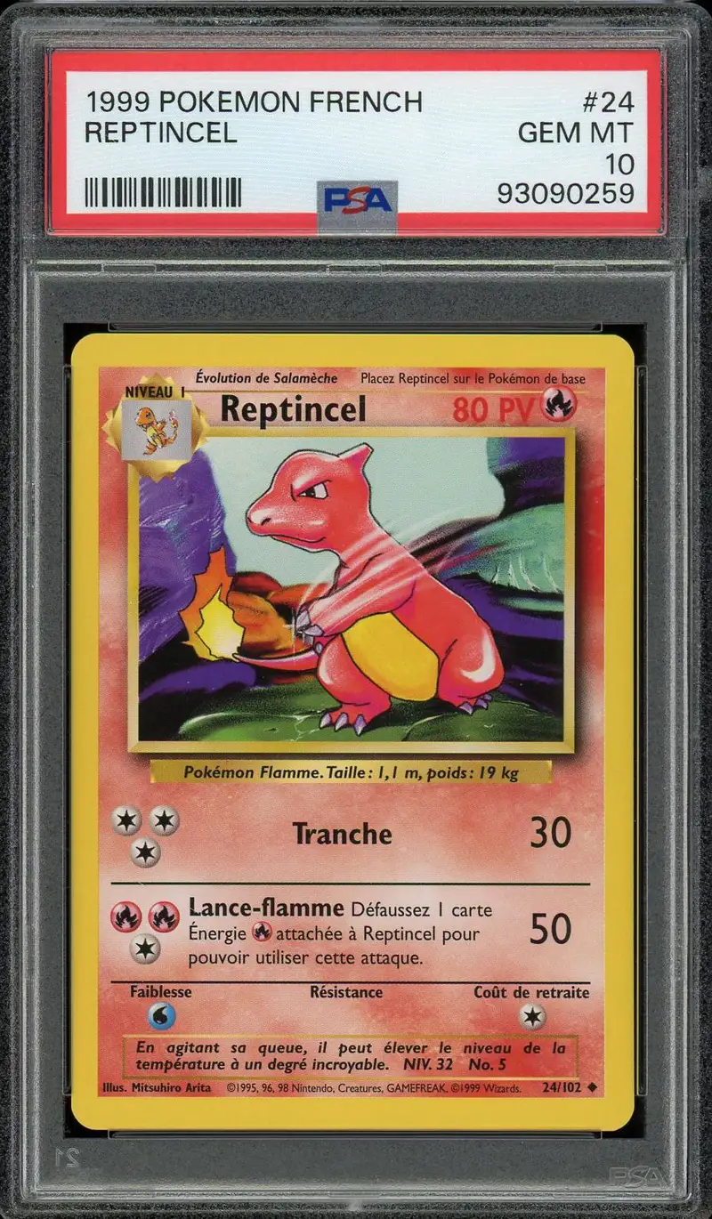 PSA 10 Reptincel