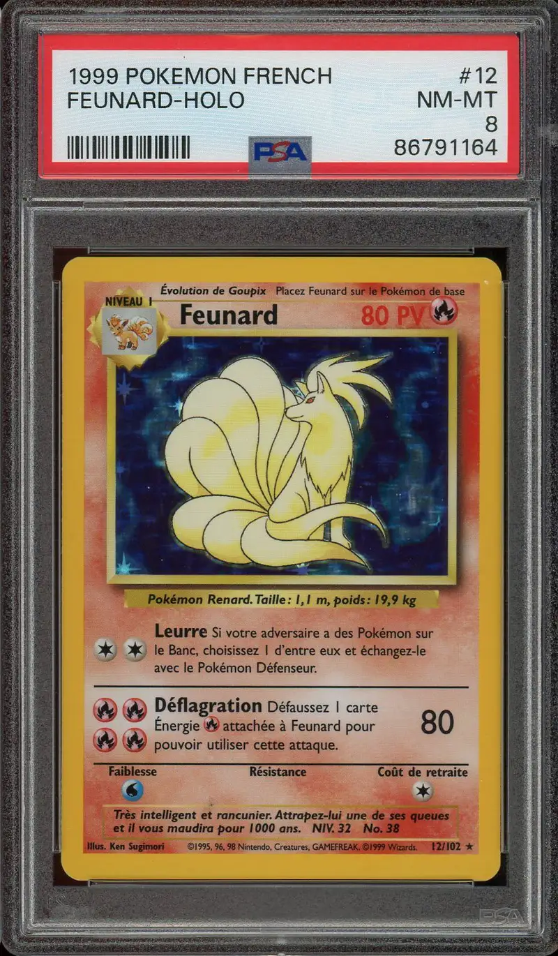 PSA 8 Feunard Holo