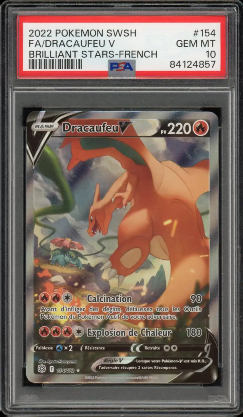 PSA 10 Dracaufeu V