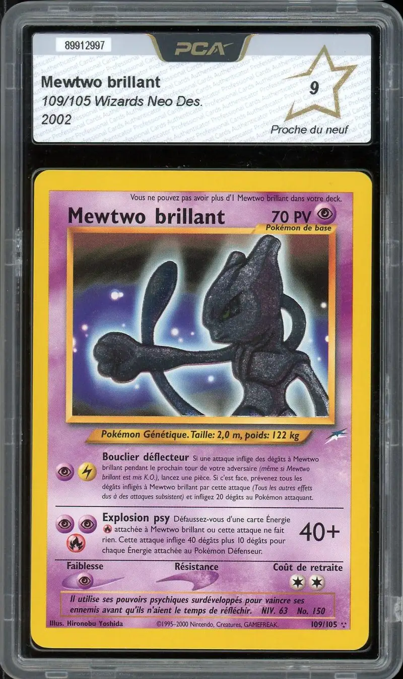 PCA 9 Mewtwo Brillant